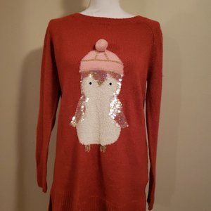 Penguin Tunic Sweater - Size small